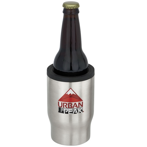 12 oz Urban Peak® 3-in-1 Tumbler/Can Cooler/Bottle Insulator in stainless steel.... from ASI 89320 Starline USA Inc