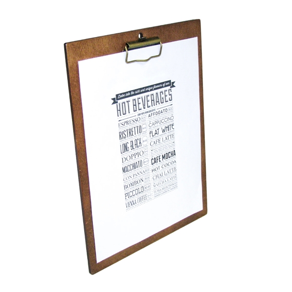 The menu is the heart of any restaurant, bistro or cafe.... from ASI 88156 Solid Dimensions Inc / Solid Dimensions Line