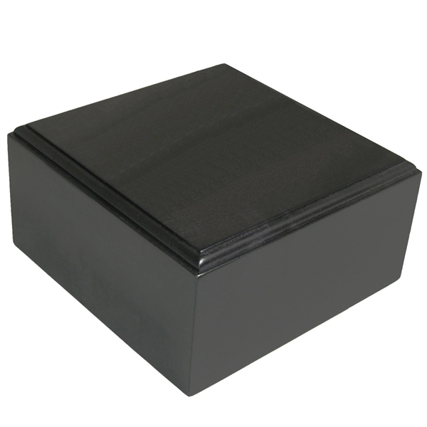 This solid wood display base has a ogee edge and can... from ASI 88156 Solid Dimensions Inc / Solid Dimensions Line