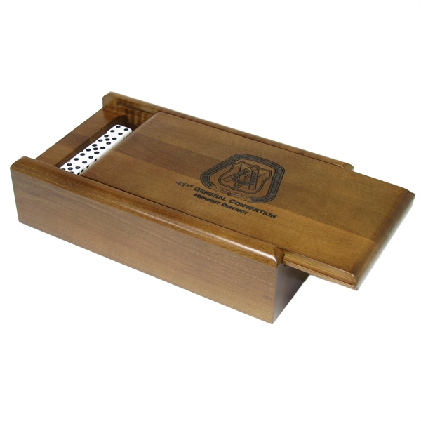 A classic presentation of the age old game of dominoes.... from ASI 88156 Solid Dimensions Inc / Solid Dimensions Line