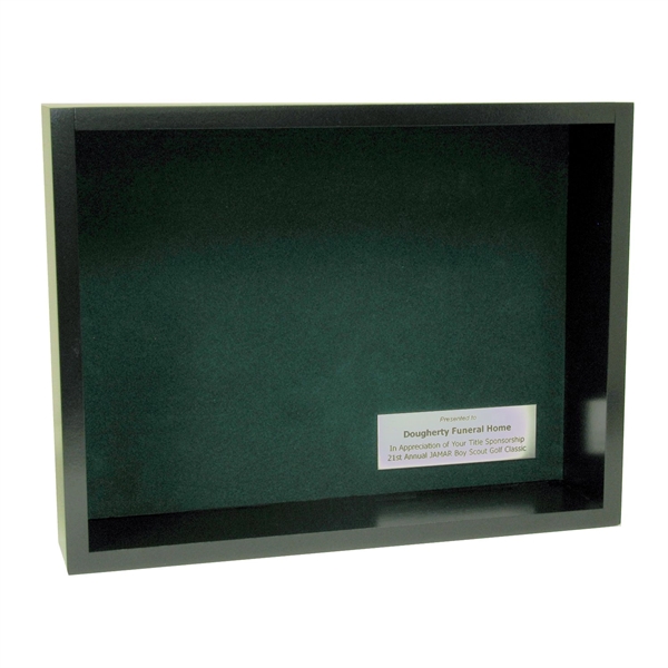 A shadow box is a time honored way to display memorabilia... from ASI 88156 Solid Dimensions Inc / Solid Dimensions Line