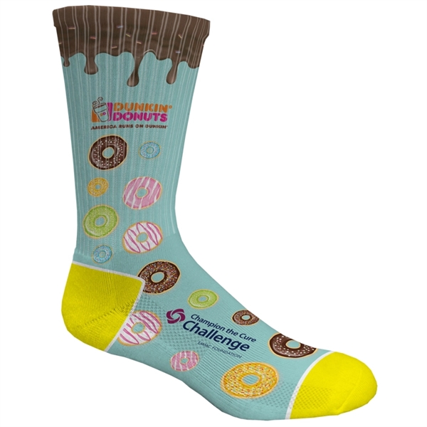 Adult Athletic Crew Socks - Show Off Your Brand/Logo in Full... from ASI 67557 LimeLight Ent / Limelight USA