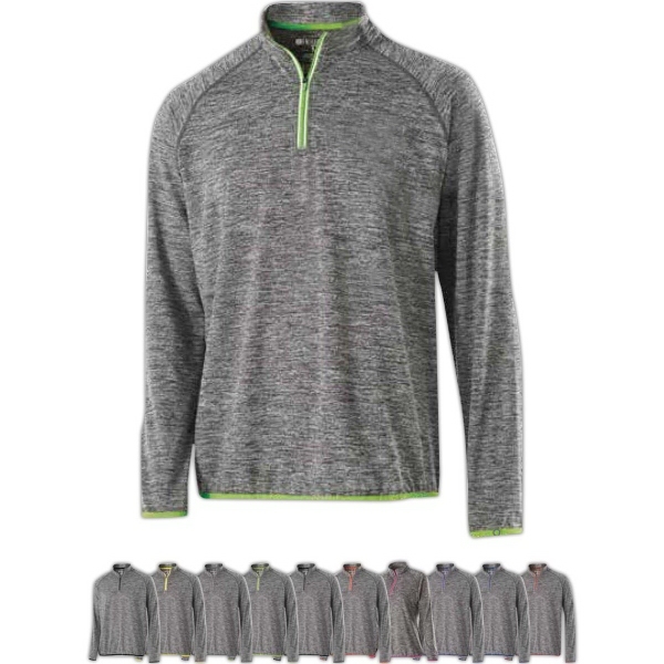 Extremely soft top with raglan sleeves, 1/4 sip neckline, and spandex-bound... from ASI 37461 Augusta Sportswear / Holloway® Holloway Sportswear