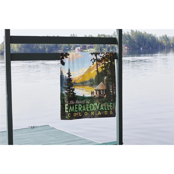 Mansfield Sherpa Blanket packaged in a reusable tote bag.... from ASI 91605 Towel Specialties / Cobblestone Mills