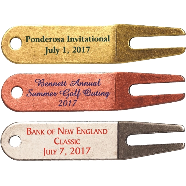 Round Top Angled Divot Tool Includes:  Antique Bronze, Antique Copper... from ASI 68760 Marken Industries / Marken