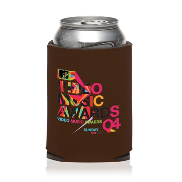 Polyurethane foam, full color collapsible can cooler.... from ASI 39552 BEL Promo