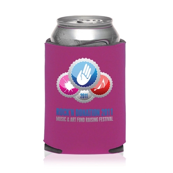 Polyurethane foam, full color collapsible can cooler.... from ASI 39552 BEL Promo