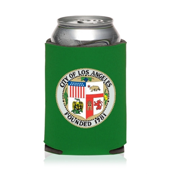 Polyurethane foam, full color collapsible can cooler.... from ASI 39552 BEL Promo