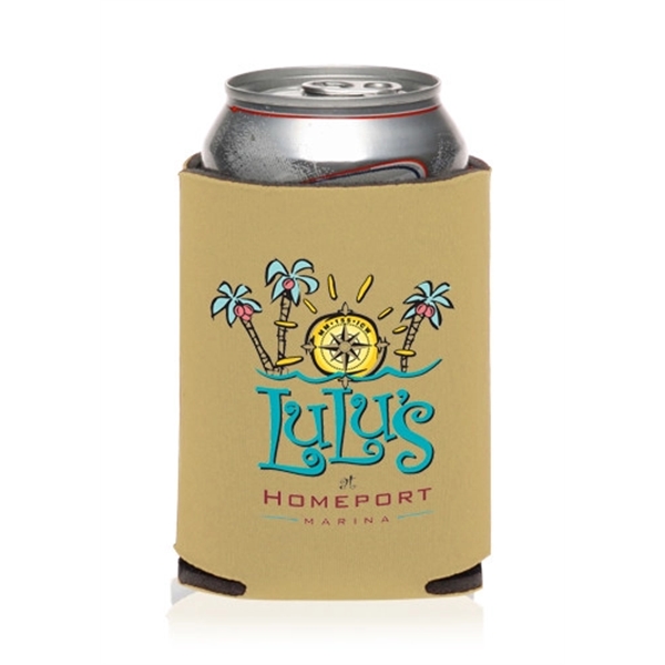 Polyurethane foam, full color collapsible can cooler.... from ASI 39552 BEL Promo