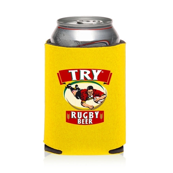Polyurethane foam, full color collapsible can cooler.... from ASI 39552 BEL Promo