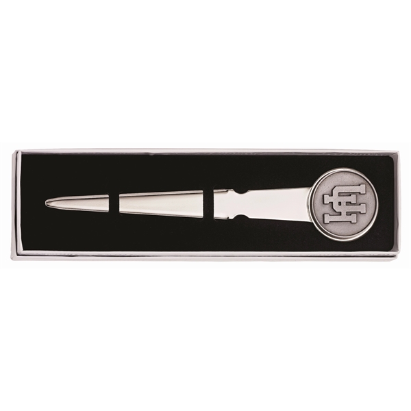 Deluxe 2-sided letter opener with PhotoEmblem inserts.... from ASI 68760 Marken Industries / Marken