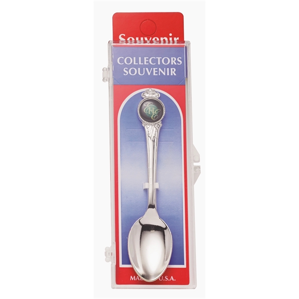 Silver finish teaspoon souvenir collectible with emblem.... from ASI 68760 Marken Industries / Marken