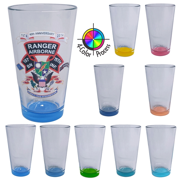 16oz ChromaBase Pint Glass, four color... from ASI 80093 Pyrographics