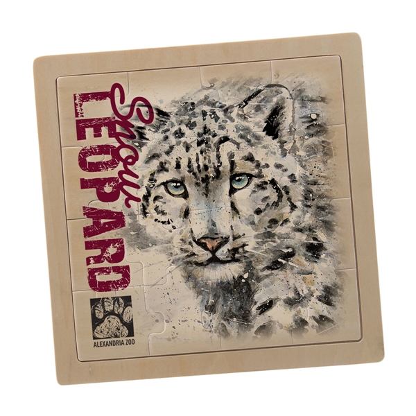 16 piece wooden jigsaw puzzle with a storage tray.... from ASI 62190 Illini