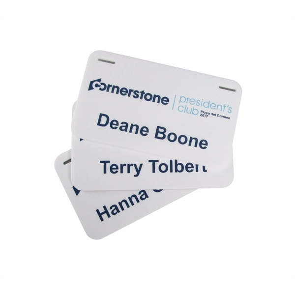 Acrylic license plate for bicycles with a digital print.... from ASI 72657 Active Life Promo / Active Life Promo