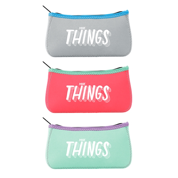 High quality neoprene wet suit material pouch with a zipper closure... from ASI 74710 Numo