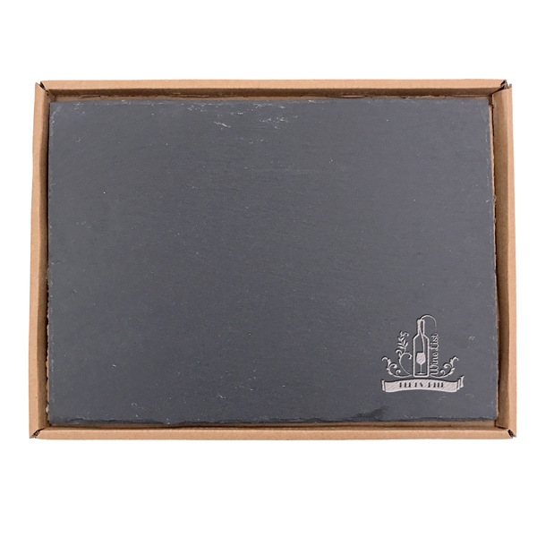 Natural slate serving board; great for food displaying... from ASI 98766 Yanlee Trading Co Ltd / Delite Promotional Products