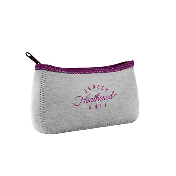 High quality neoprene pouch with a zipper closure that's covered in... from ASI 74710 Numo