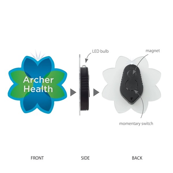 Create your own uniquely shaped light for key rings, zipper pulls,... from ASI 39850 The Bentcil Company / LogoLights by Bentcil