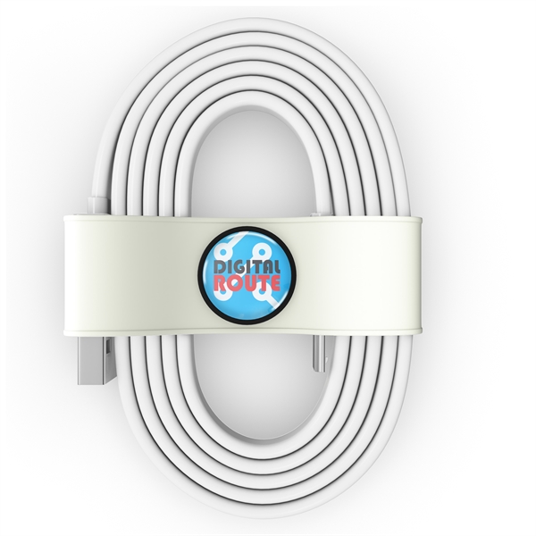 Organizer for your charging cable or headphones with the logo imprinted... from ASI 91411 Toddy Gear