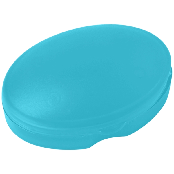 Oval shaped pill box with compact design.... from ASI 52840 Evans Manufacturing