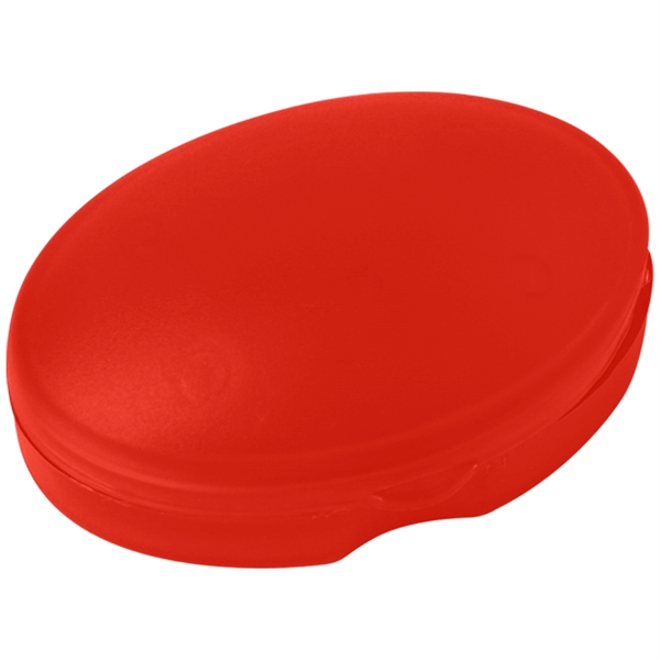 Oval shaped pill box with compact design.... from ASI 52840 Evans Manufacturing