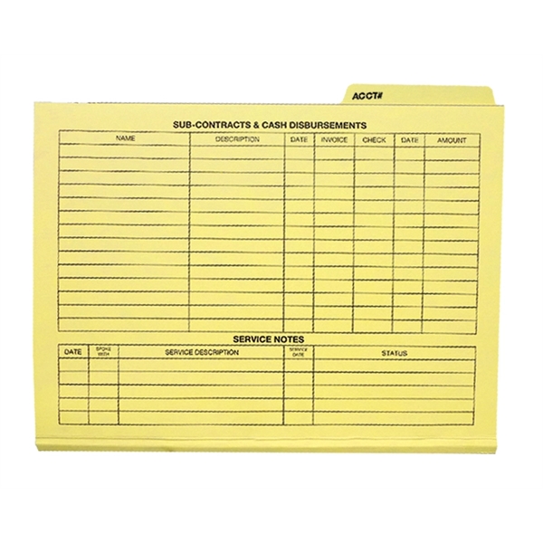 File folder with choice of tab position.... from ASI 32050 Admore / Admore®