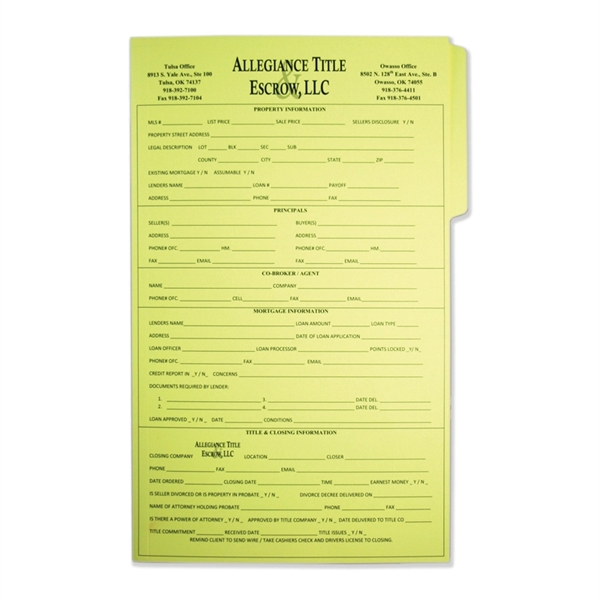 File folder with tab... from ASI 32050 Admore / Admore®