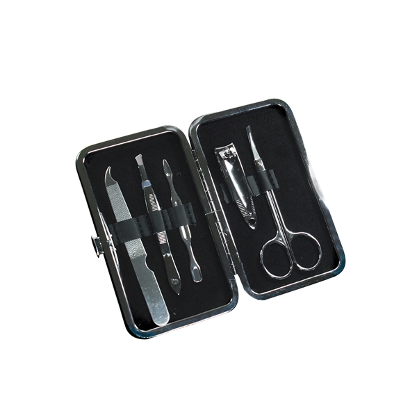 This 5 piece carbon steel manicure set includes: a nail file,... from ASI 34800 Alstar Creations / Alstar Line