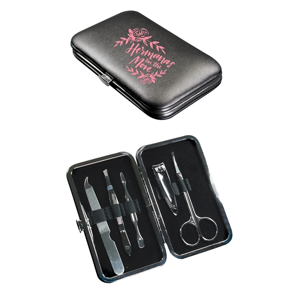 This 5 piece carbon steel manicure set includes: a nail file,... from ASI 34800 Alstar Creations / Alstar Line