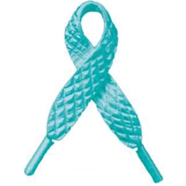 Shoelace awareness ribbon lapel pin.... from ASI 69240 MasterCast LTD / Amcraft