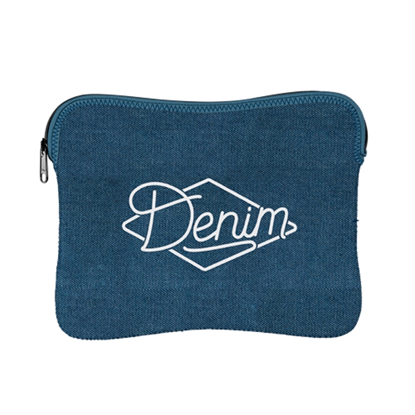 Denim/High-Quality Neoprene  zipper closure & colored stitching & bias trim.... from ASI 74710 Numo / NUMO