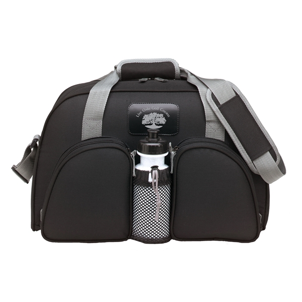 Duffel bag with large zippered main compartment, two front zip pockets,... from ASI 86565 Seville Gear