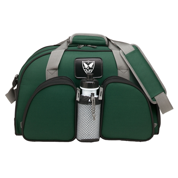 Duffel bag with large zippered main compartment, two front zip pockets,... from ASI 86565 Seville Gear