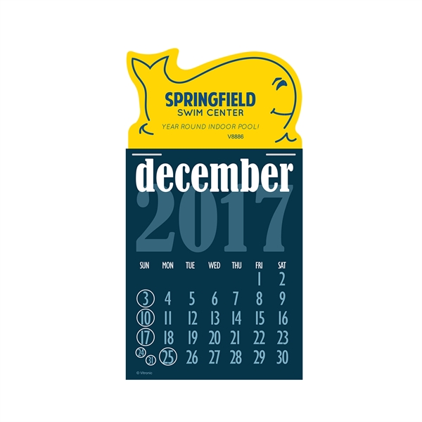 Twelve month stick-on calendar pad.... from ASI 93990 IMAGEN Brands