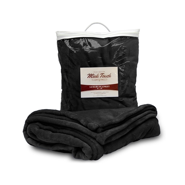 Luxewood Mink Touch Blanket made with 300gsm faux mink fabric providing... from ASI 30112 ACE Products / Ace Line