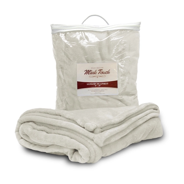 Luxewood Mink Touch Blanket made with 300gsm faux mink fabric providing... from ASI 30112 ACE Products / Ace Line