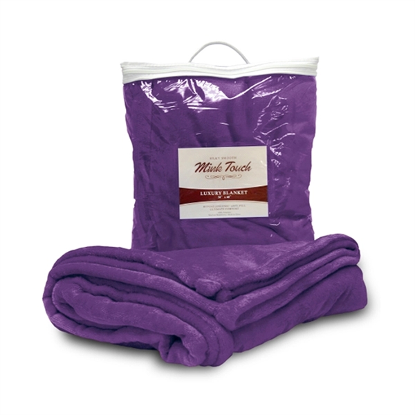 Luxewood Mink Touch Blanket made with 300gsm faux mink fabric providing... from ASI 30112 ACE Products / Ace Line