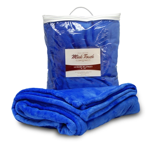 Luxewood Mink Touch Blanket made with 300gsm faux mink fabric providing... from ASI 30112 ACE Products / Ace Line