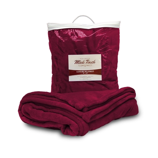Luxewood Mink Touch Blanket made with 300gsm faux mink fabric providing... from ASI 30112 ACE Products / Ace Line
