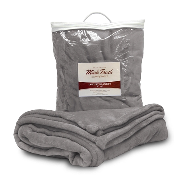 Luxewood Mink Touch Blanket made with 300gsm faux mink fabric providing... from ASI 30112 ACE Products / Ace Line