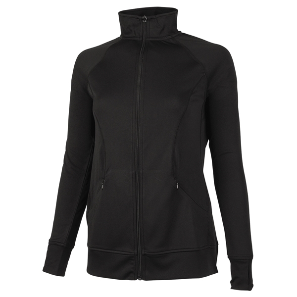 Women's 100% polyester Tru Fitness jacket with zippered front, moisture wicking... from ASI 44620 Charles River Apparel