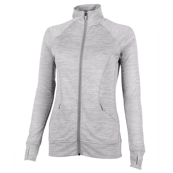 Women's 100% polyester Tru Fitness jacket with zippered front, moisture wicking... from ASI 44620 Charles River Apparel