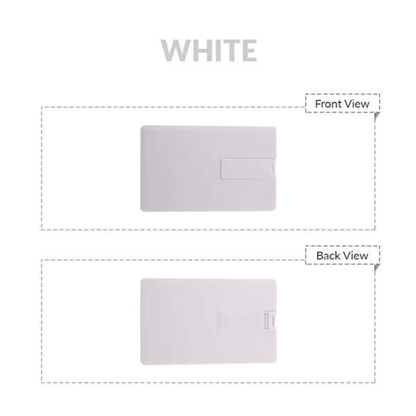 USB 3.0 flash drive shaped like a credit card with a... from ASI 37218 Athena Promo (tm)