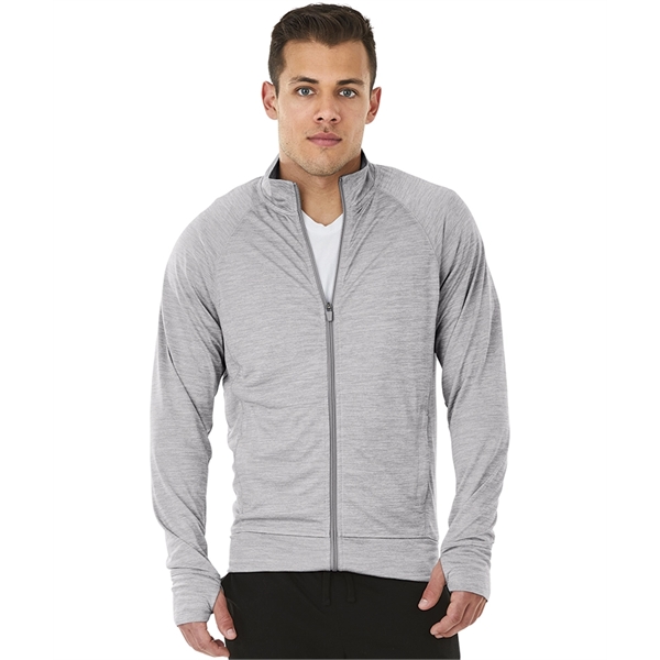 Men's 100% polyester Tru Fitness jacket with zippered front, moisture wicking... from ASI 44620 Charles River Apparel
