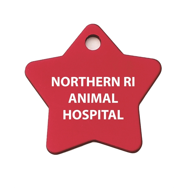 Pet tag / ID tag, Star shaped and made of anodized... from ASI 69240 MasterCast LTD / Amcraft