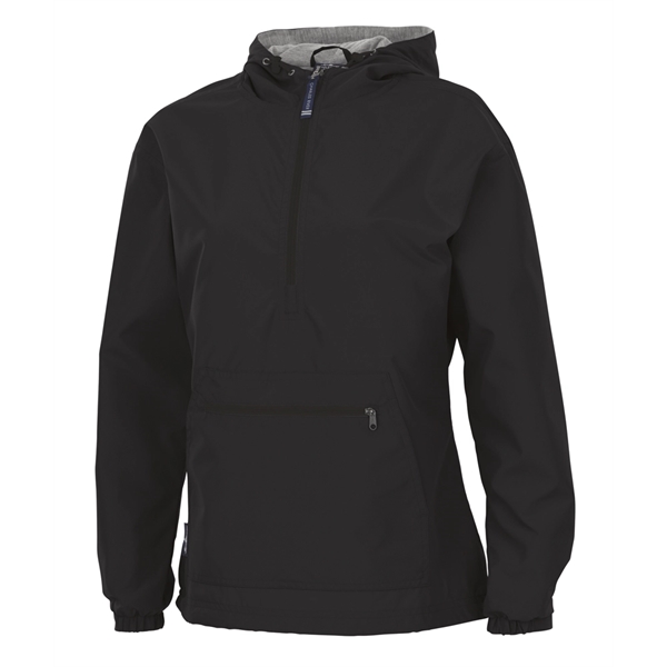 Women's wind- and water-resistant quarter-zip pullover, made from Softex polyester with... from ASI 44620 Charles River Apparel