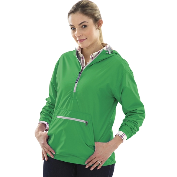 Women's wind- and water-resistant quarter-zip pullover, made from Softex polyester with... from ASI 44620 Charles River Apparel