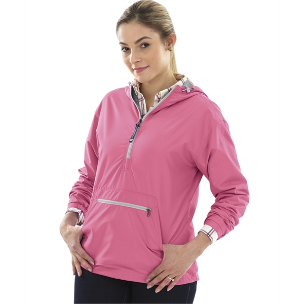 Women's wind- and water-resistant quarter-zip pullover, made from Softex polyester with... from ASI 44620 Charles River Apparel