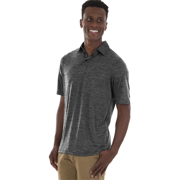 Men's polo shirt with moisture-wicking technology, made from 100% polyester.... from ASI 44620 Charles River Apparel